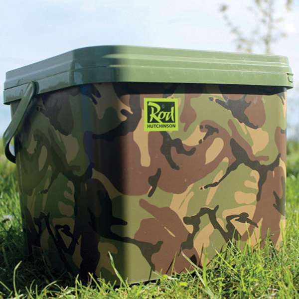 Rod Hutchinson Cammo Bucket 10 Litre