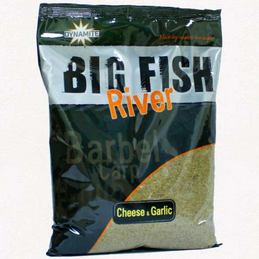 Dynamite Baits Big Fish River Groundbait Cheese & Garlic 1.8kg