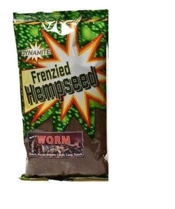 Dynamite Baits Frenzied Hemp Dark Worm Groundbait