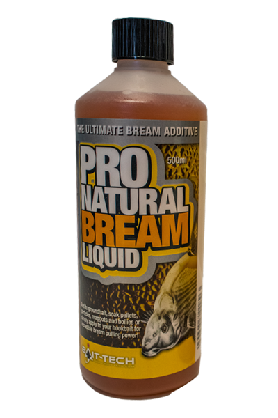 Bait-Tech Pro Natural Bream liquid 500ml