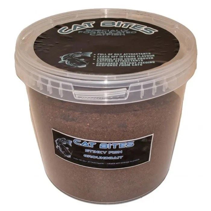 Bait-Tech Cat Bites 2.4kg Stinky Fish Groundbait