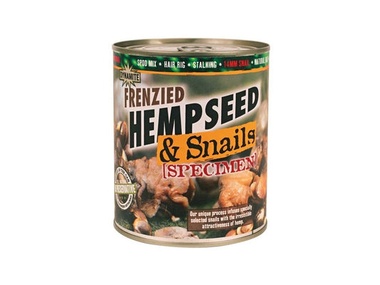 Dynamite Baits Hemp & 14mm Specimen Snails Can 700g