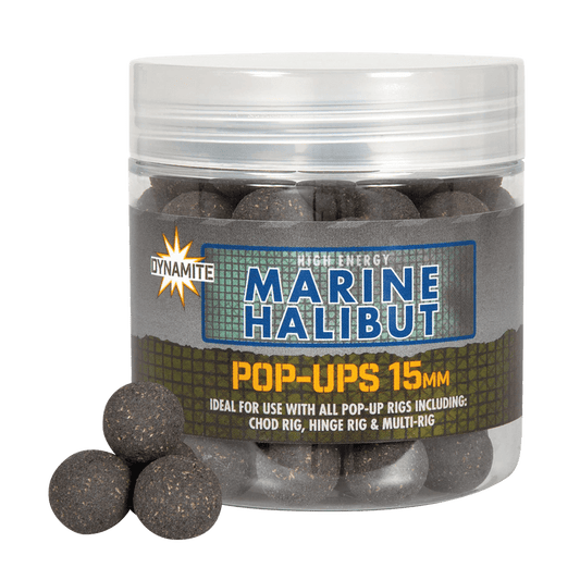Dynamite Baits Marine Halibut 15mm Foodbait Pop-Up Pot