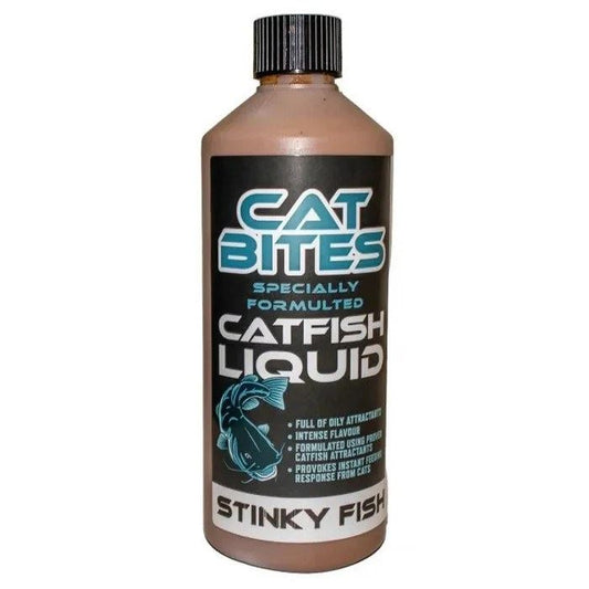 Bait-Tech Cat Bites Stinky Fish liquid attractant 500ml