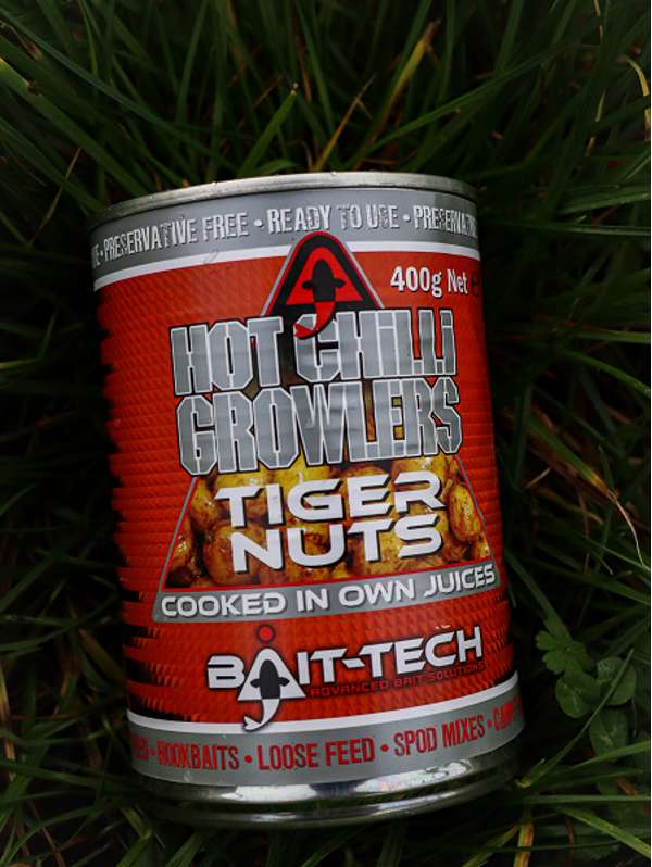 Bait-Tech Growlers Tiger Nuts Chilli 400g