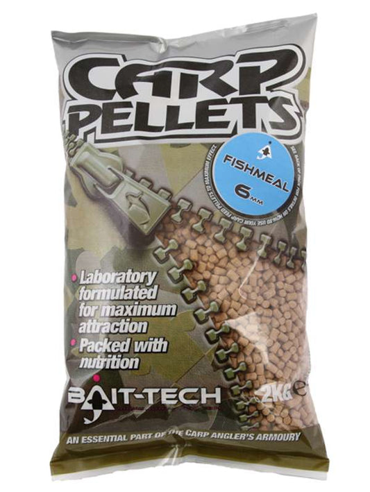 Bait-Tech Fishmeal Carp Feed Pellets 2kg