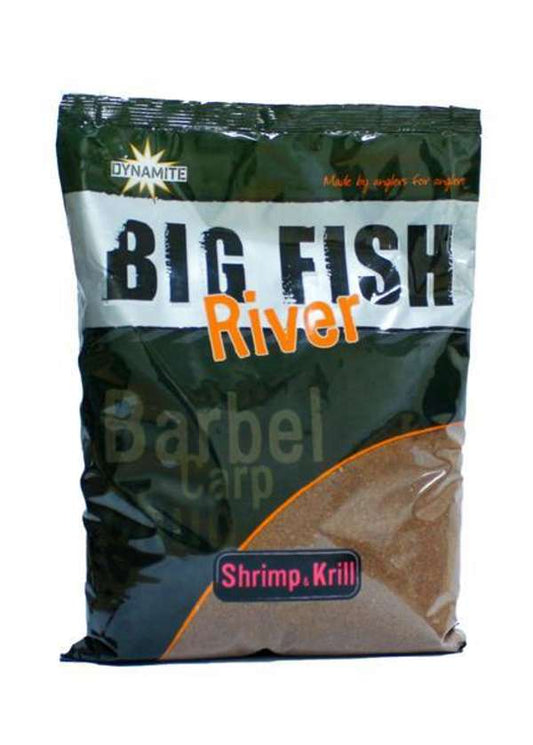 Dynamite Baits Big Fish River Groundbait Shrimp & Krill 1.8kg