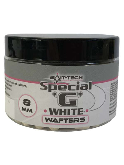 Bait-Tech Special G White Dumbells Wafters