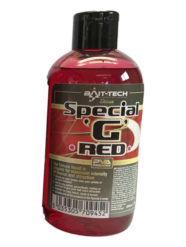 Bait-Tech Deluxe Special G Red Liquid 250ml