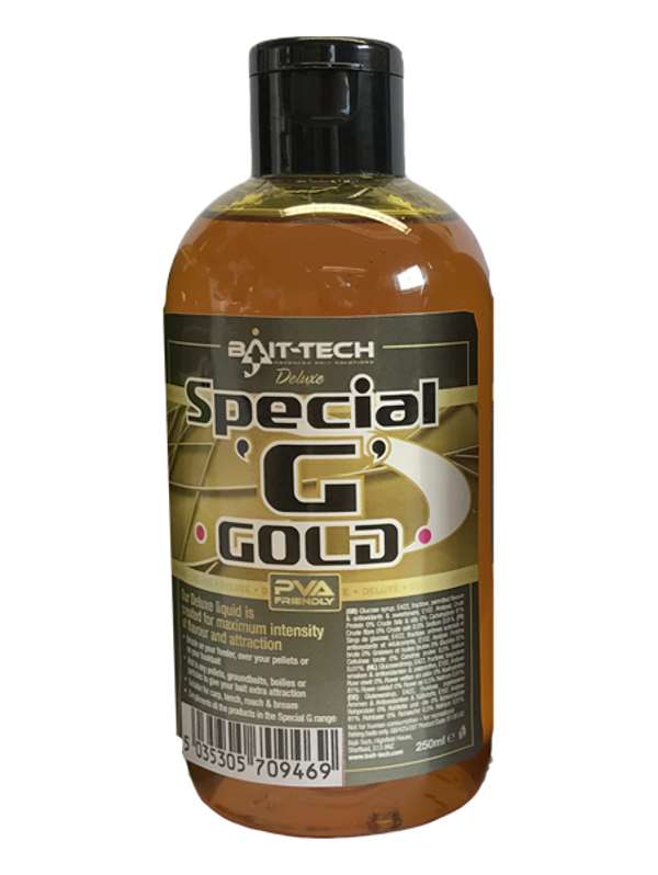 Bait-Tech Deluxe Special G Gold Liquid 250ml