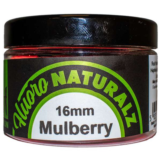 Rod Hutchinson Mulberry Fluoro Naturalz Hookbait 16mm