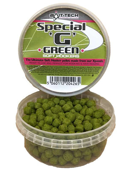Bait-Tech Soft Hook Pellets Special G Green