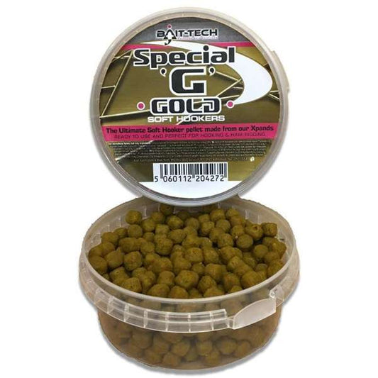 Bait-Tech Soft Hook Pellets Special G Gold